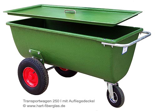 Futterwagen mit Aufliegedeckel