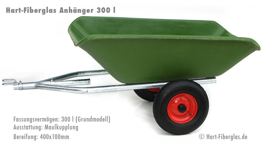 Rasentraktor- und Garten Anhaenger